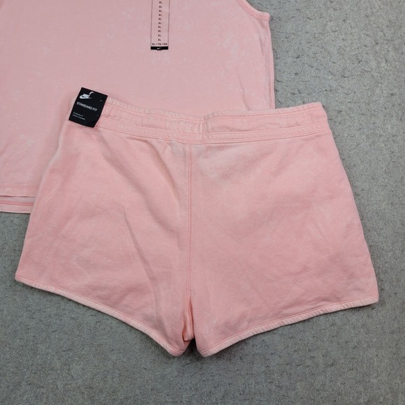 Nike NSW Swoosh Tank Top and Shorts Women's L/XL  BQ8027-697 NWT - Picture 3 of 16